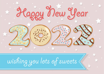 Donuts New Year 2022