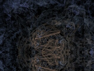 Fototapeta na wymiar Imaginatory fractal background generated Image