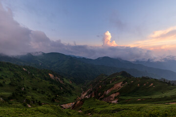 横手山からの風景