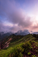 横手山からの風景