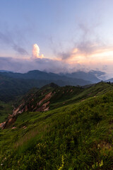 横手山からの風景