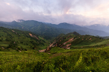 横手山からの風景