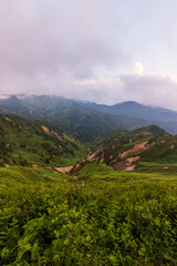 横手山からの風景