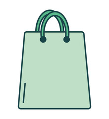 green ecobag representation