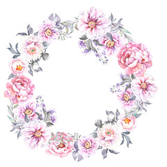 flowers wreath
