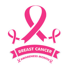 breast cancer awareness month design. breast cancer pink ribbon.