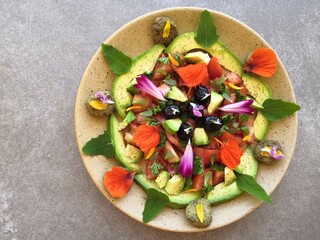 Assiette végétale 