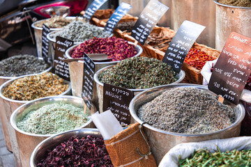 spices in the Israeli market