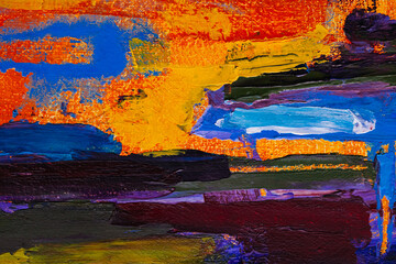 painted abstract background