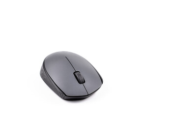 Wireless mouse isolated on white background