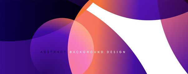 Trendy simple fluid color gradient abstract background. Mixing of colors and lines. Vector Illustration For Wallpaper, Banner, Background, Landing Page