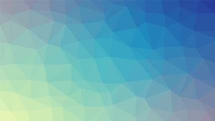 Fototapeta na wymiar Multicolor polygon pattern. Low poly design 
