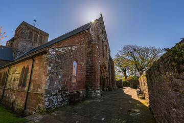 Fototapeta premium Church in St Bees, England