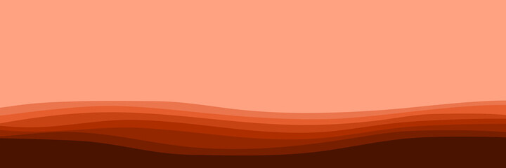 minimalist wave pattern landscape vector design for background template, design template and wallpaper design	