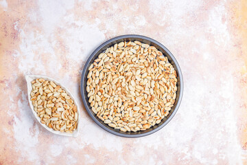Homemade organic delicious roasted peanuts.