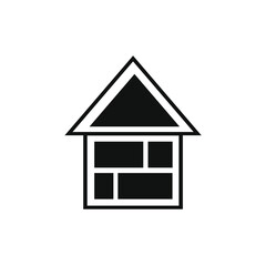 vector image of a house