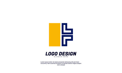 awesome stock vector creative idea brand identity for  corporate isolated logo designs template