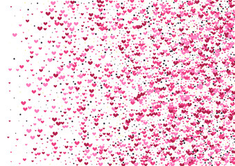 Yellow Decorative Circle Frame. Purple Drop Texture. Heart Valentine Background. Red Star Saint. Splash Illustration.