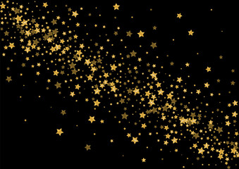 Gold Sparkle Sequin Background. Glow Glitter Illustration. Gradient Confetti Group Pattern. Shiny Star Texture. Golden Shine Design
