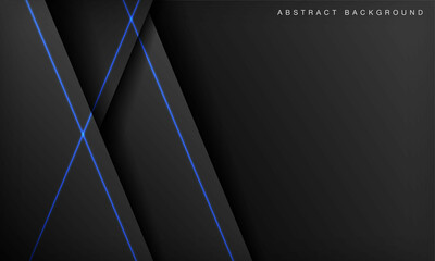Dark futuristic technology background with red blue glowing lines.