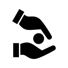 charity icon or logo isolated sign symbol vector illustration - high quality black style vector icons
