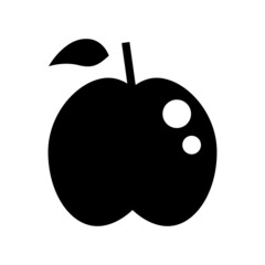 apple icon or logo isolated sign symbol vector illustration - high quality black style vector icons
