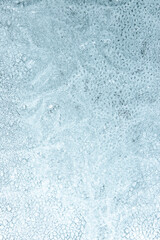 abstract background: frozen glass, short focus, toning