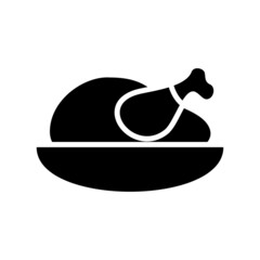 chicken icon or logo isolated sign symbol vector illustration - high quality black style vector icons
