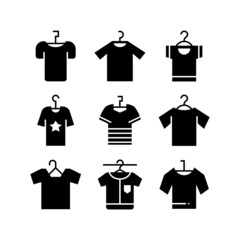 clothes icon or logo isolated sign symbol vector illustration - high quality black style vector icons
