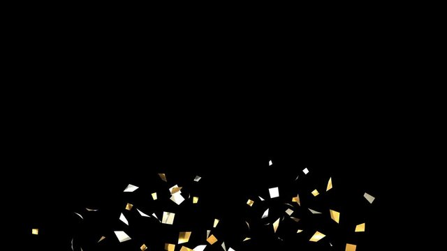 紙吹雪 クラッカー party popper 金銀 マスクあり [ループ対応] [別Verあり]
