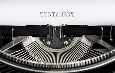 Typewriter - Testament