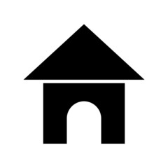 house icon or logo isolated sign symbol vector illustration - high quality black style vector icons
