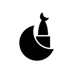 islamic icon or logo isolated sign symbol vector illustration - high quality black style vector icons
