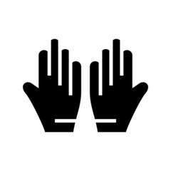 Obraz premium pray icon or logo isolated sign symbol vector illustration - high quality black style vector icons 