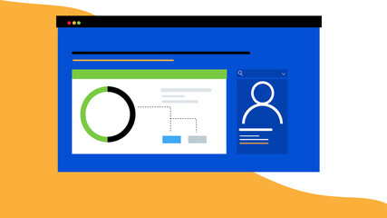 Web Development Illustration Design