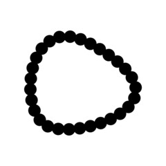tasbih icon or logo isolated sign symbol vector illustration - high quality black style vector icons
