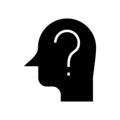 thinker icon or logo isolated sign symbol vector illustration - high quality black style vector icons
