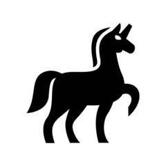 Fototapeta premium unicorn icon or logo isolated sign symbol vector illustration - high quality black style vector icons 