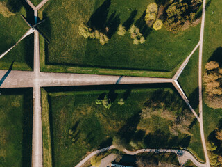 Memorial victims communism in Tallinn aerial