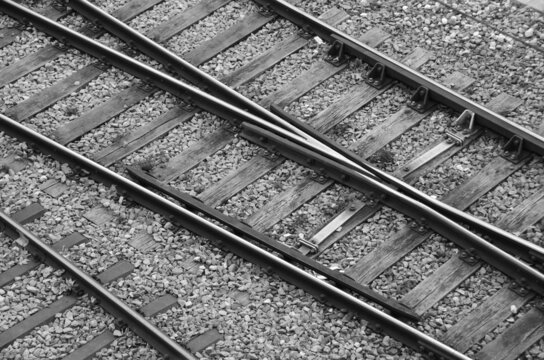 Croisement de rails