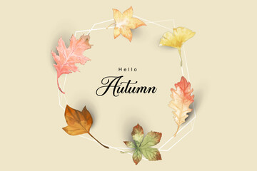 autumn fall leaves background