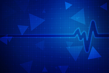 DNA structure, abstract medical and healthcare background,Abstract technogoly science concept DNA fururistic on hi tech blue background