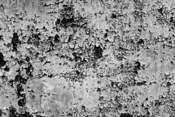 Fototapeta premium Metal texture with scratches and cracks which can be used as a background