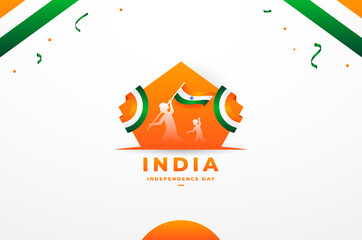 India Independence Day Background Design