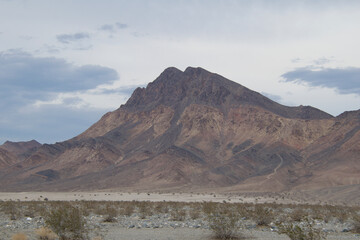 snow covered mountains
