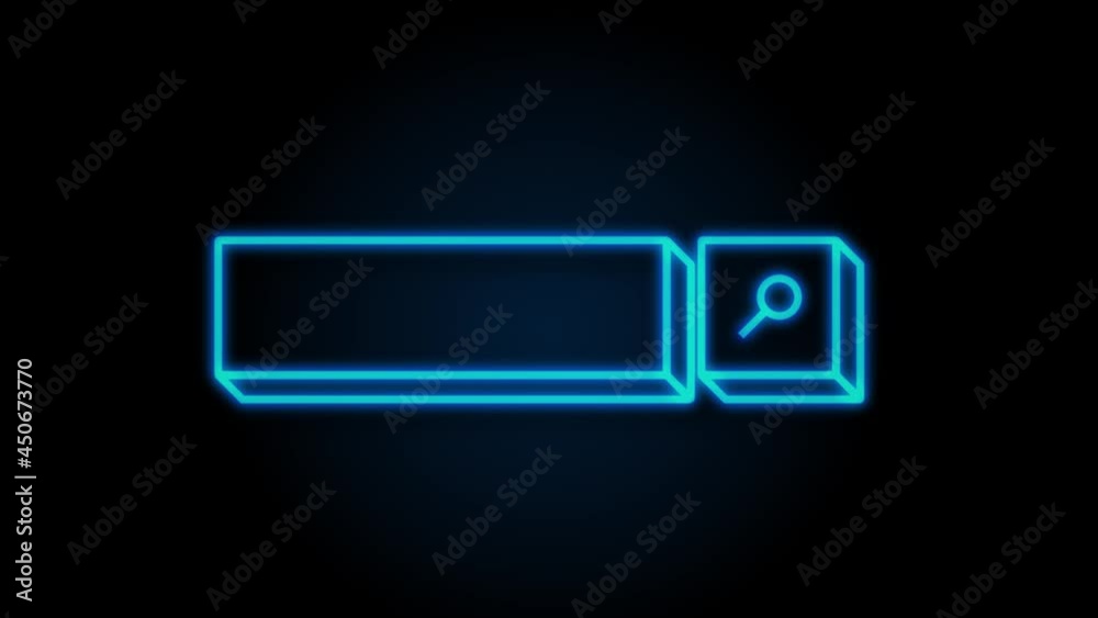Canvas Prints search bar icon, set of search boxes ui template isolated on white background. motion graphics.