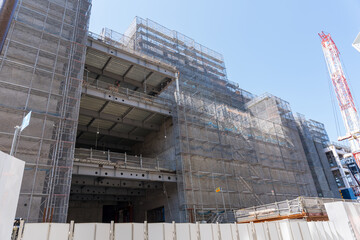 建築現場　建設現場　工事現場
