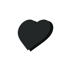 oblique love icon vector image