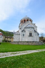 Fototapeta na wymiar the great old Serbian Orthodox Church
