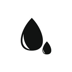 two water drops vector